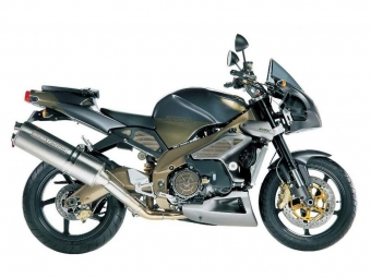 Aprilia RSV1000 Tuono uitlaat