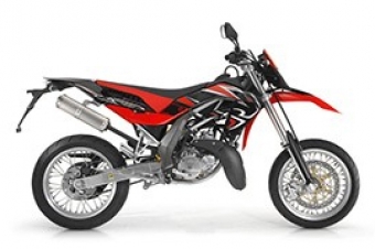 Aprilia SX 125 uitlaat