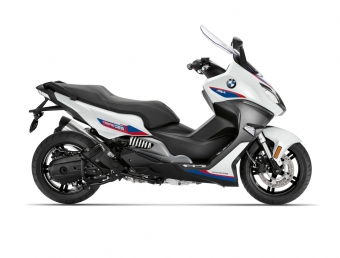 BMW C 650 Sport uitlaat