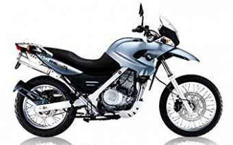 BMW F 650 GS uitlaat