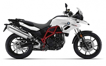 BMW F 700 GS uitlaat