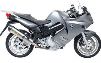 BMW F 800 S  ST uitlaat