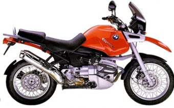 BMW R 1100 GS uitlaat