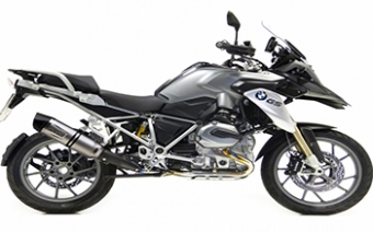 BMW R 1200 GS Adventurer uitlaat