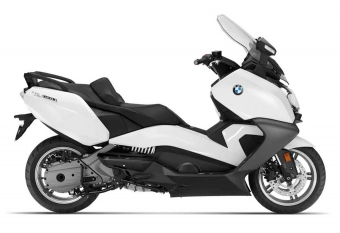 BMW C 650 GT uitlaat