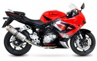 Hyosung GT 650 R  S uitlaat