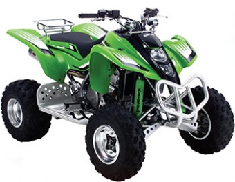 KAWASAKI KFX 400 uitlaat