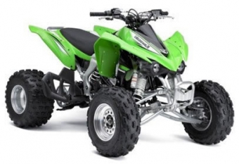 Kawasaki KFX 450R uitlaat