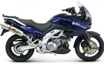 Kawasaki KLV 1000 uitlaat