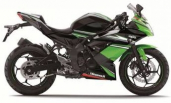 Kawasaki Ninja 250 SL uitlaat