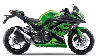 Kawasaki Ninja 300 uitlaat