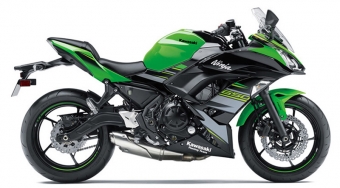Kawasaki Ninja 650 uitlaat