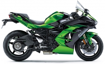 Kawasaki Ninja H2 uitlaat