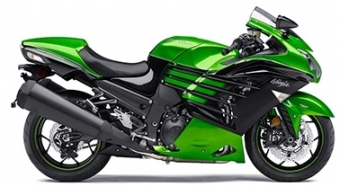 Kawasaki Ninja ZX-14R uitlaat