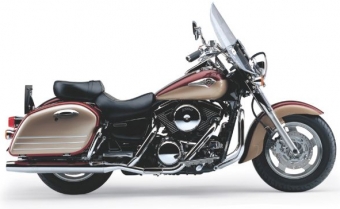 Kawasaki VN 1500 Classic uitlaat