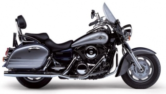 kawasaki VN 1600 Classic uitlaat