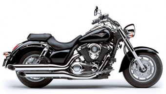Kawasaki VN 1700 Classic  uitlaat