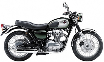 kawasaki W 800 uitlaat