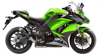 Kawasaki Z 1000 SX uitlaat uitlaat