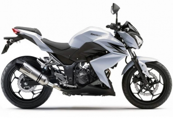 kawasaki Z 250 uitlaat