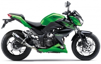 kawasaki Z 300 uitlaat