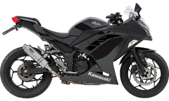 Kawasaki ZX 300 R Ninja uitlaat
