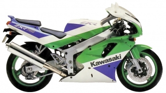 Kawasaki ZXR 750 uitlaat