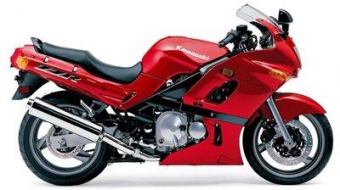 Kawasaki ZZR 600 uitlaat