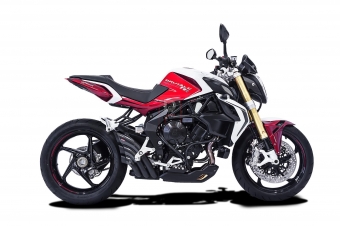 MV Agusta Brutale 675 uitlaat