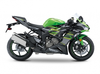Ninja ZX-6R 2019 uitlaat