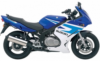 Suzuki GS 500 F uitlaat