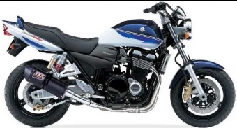 Suzuki GSX 1400 uitlaat