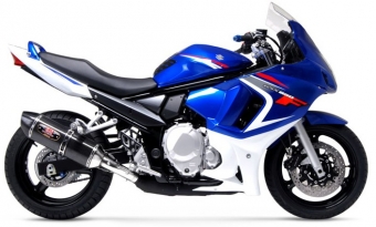Suzuki GSX 650F Street R-77 uitlaat