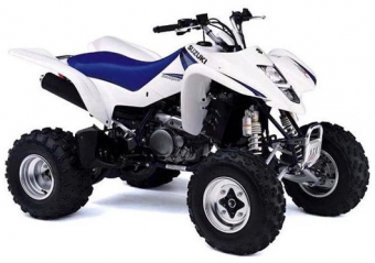 Suzuki LTZ 400 uitlaat