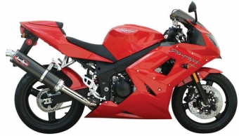 Triumph Daytona 600 uitlaat