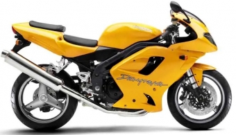 Triumph Daytona 955 uitlaat