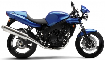 Triumph Speed Four uitlaat