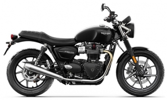Triumph Street Twin 900 uitlaat
