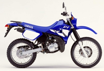 Yamaha DTR 125 uitlaat