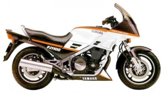 Yahama FJ 1100 uitlaat