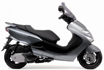 Yahama Majesty 180 uitlaat