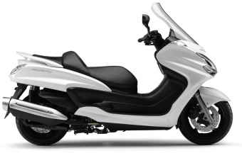 Yahama Majesty 400 uitlaat