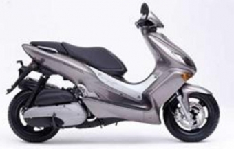 Yahama Maxter 150 uitlaat