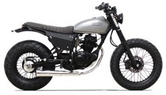 Yamaha TW 125 uitlaat