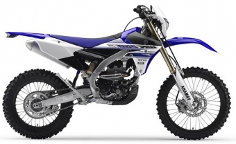 Yamaha WR 250 F uitlaat