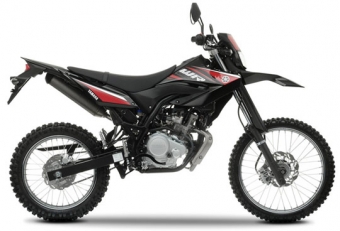 Yamaha WR 125 RX uitlaat