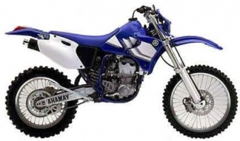 Yamaha WR400F uitlaat
