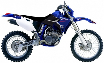 Yamaha WR426F uitlaat