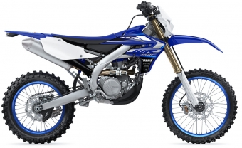 Yamaha WR 450 F uitlaat