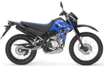 Yamaha XT 125 R 2005 uitlaat
